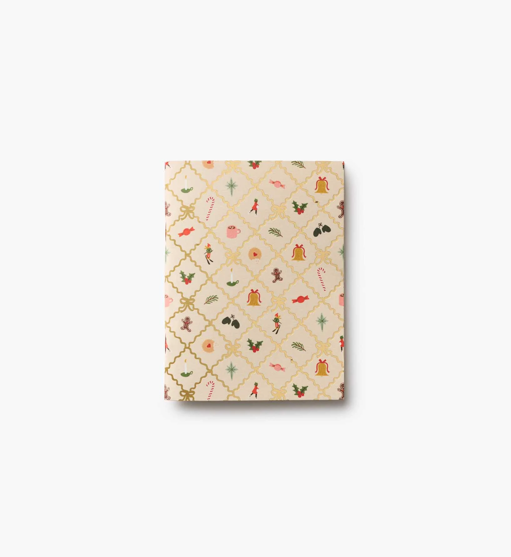 Pocket Notebook Set - Holiday Argyle