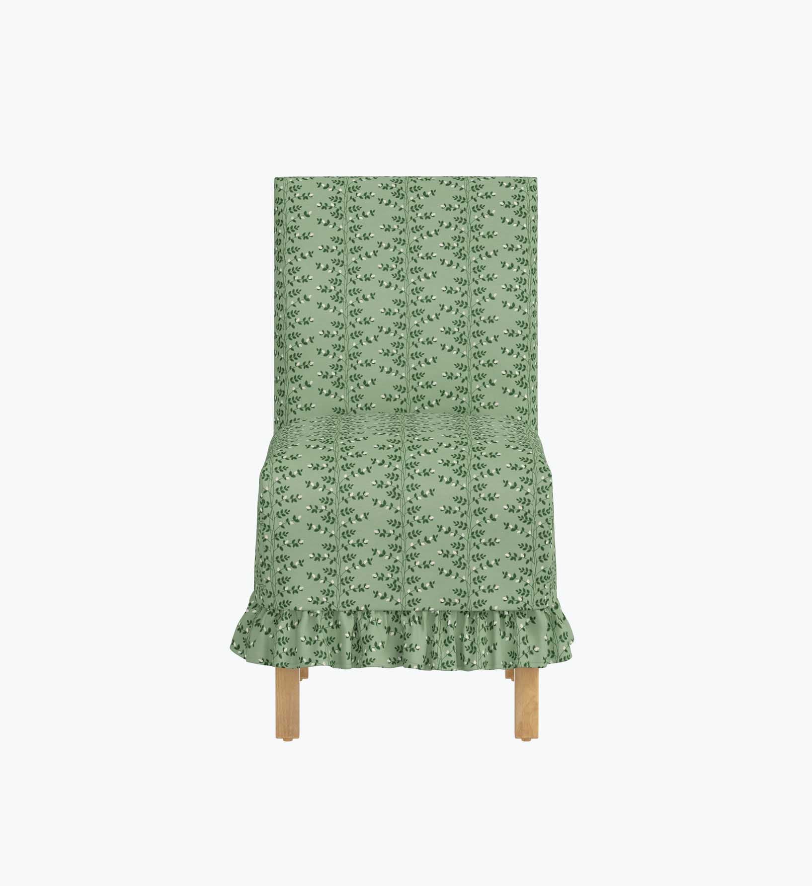 Louise Slipcover Dining Chair - Climbing Vines