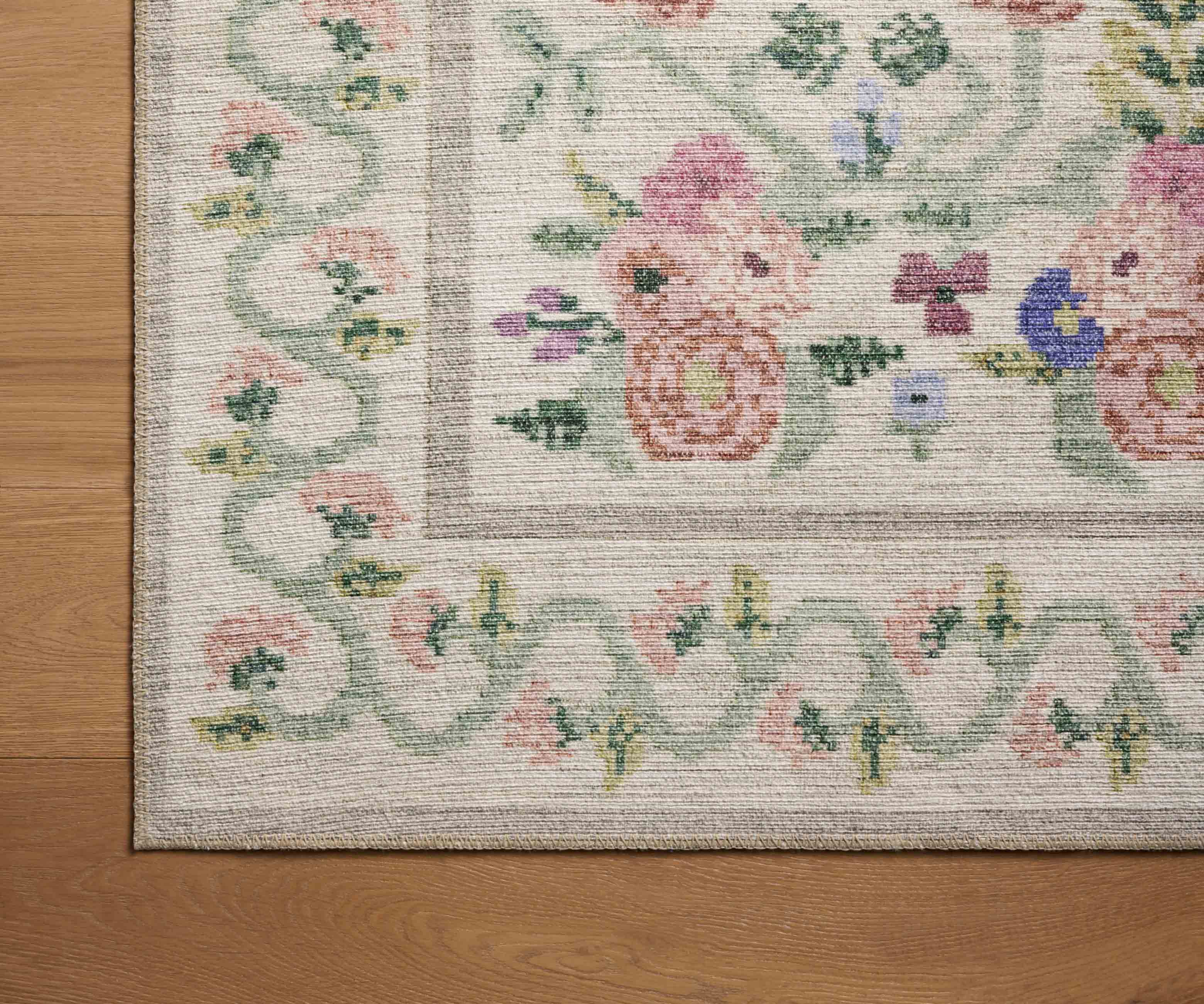 Rosa Power Loomed Rug - Ivory