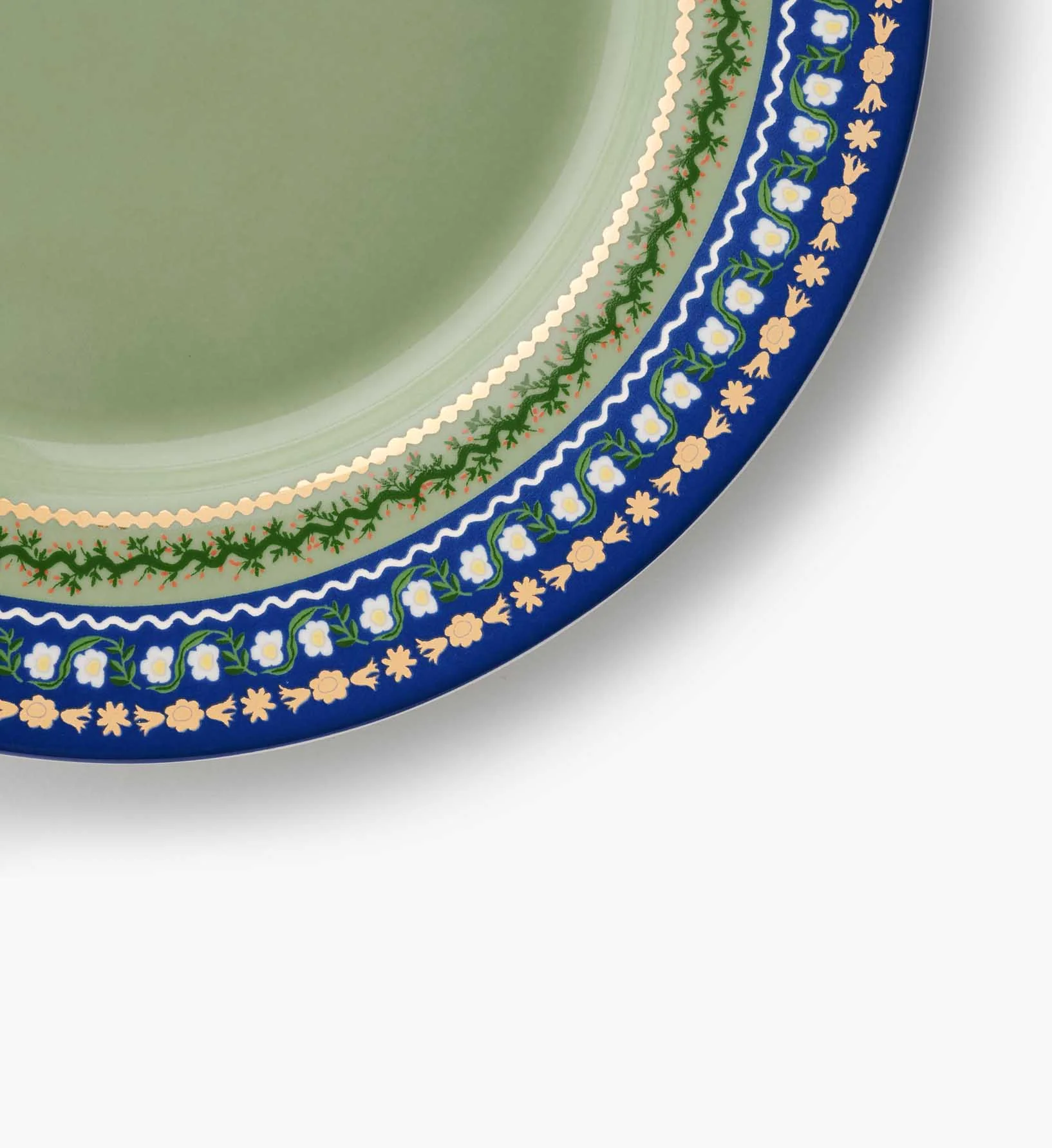 Porcelain Dessert Plate Set - Delphine
