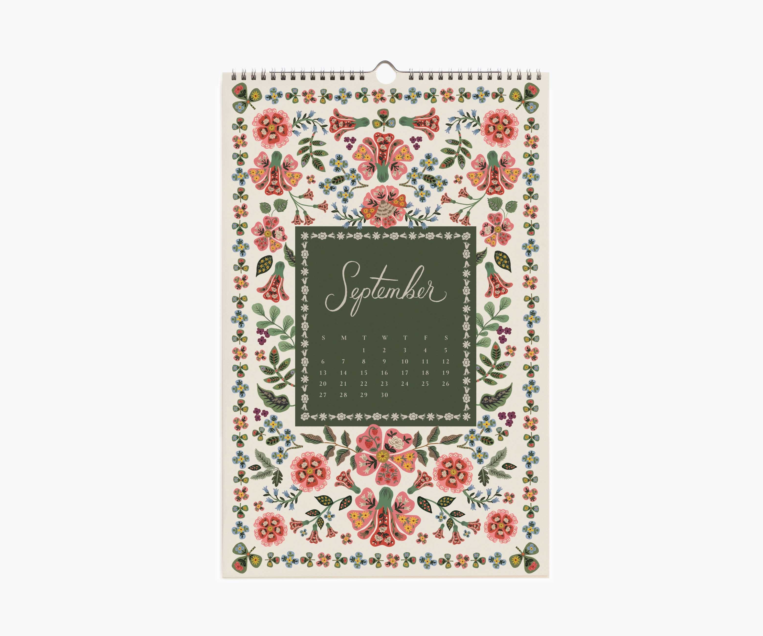 2026 Wall Calendar - Flora