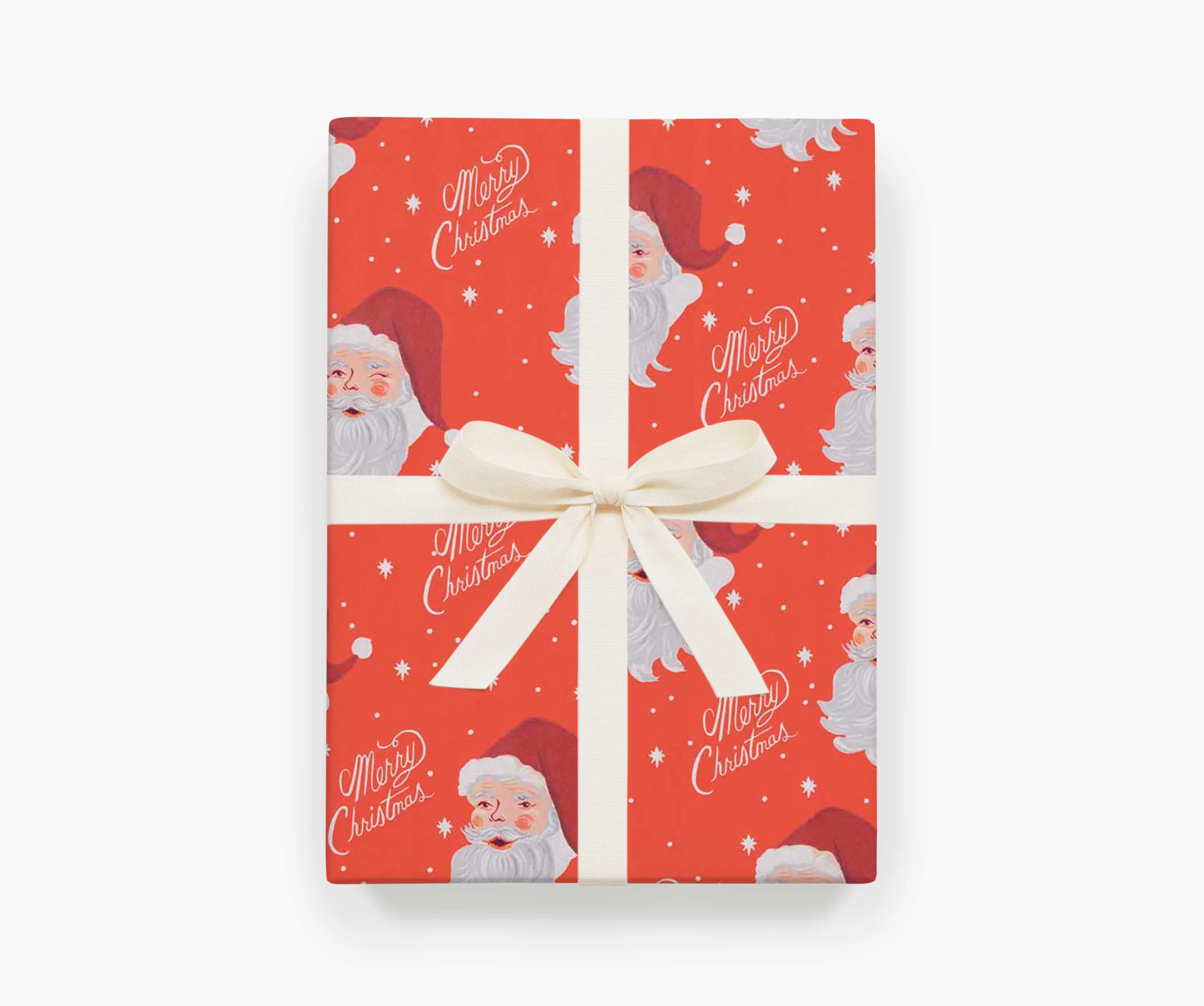 Holiday Wrapping Sheets - Santa