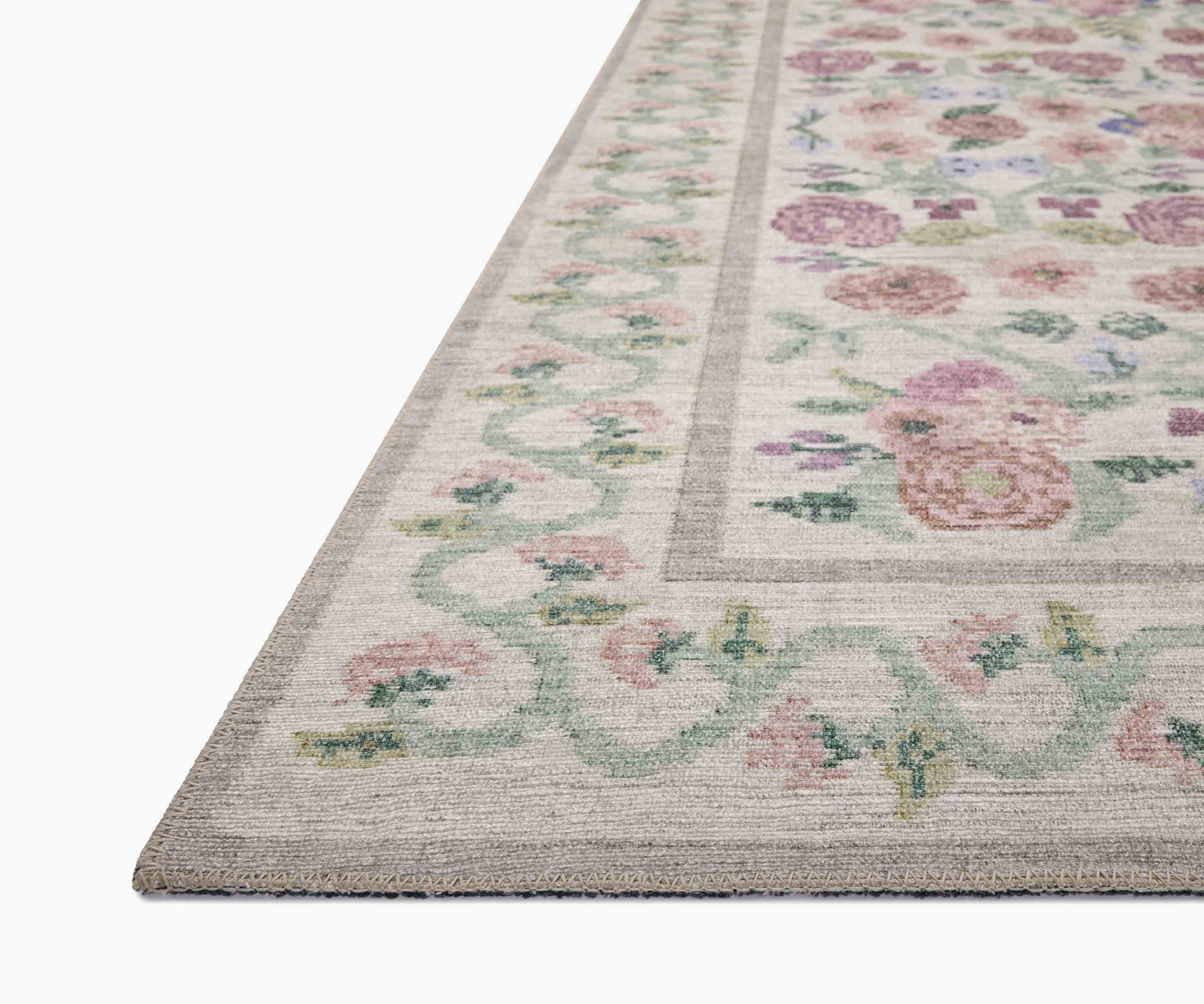 Rosa Power Loomed Rug - Ivory