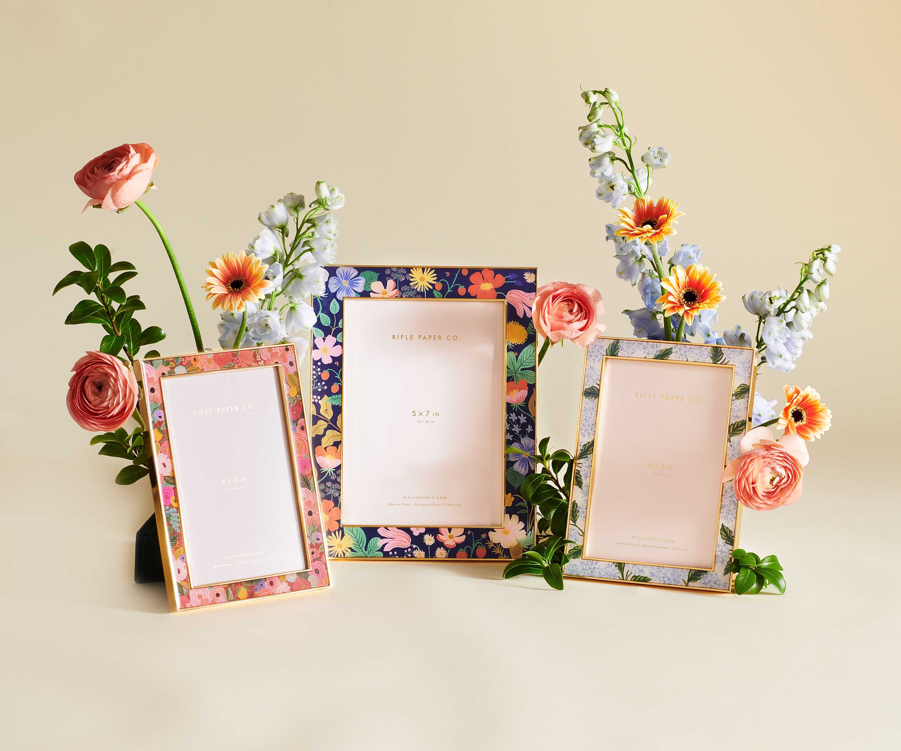 4x6 Picture Frame - Hydrangea