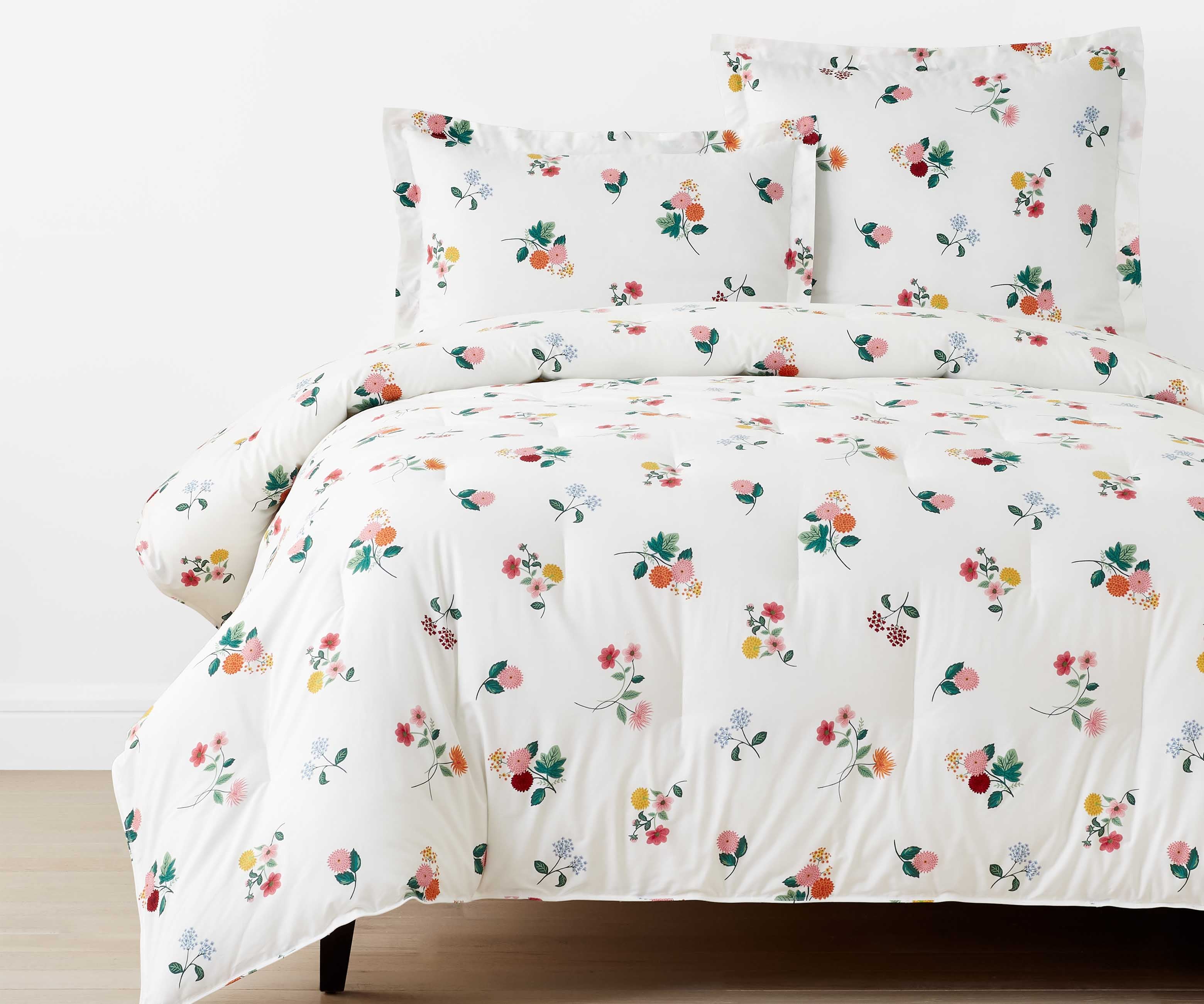 Percale Comforter - Ditsy Dahlia