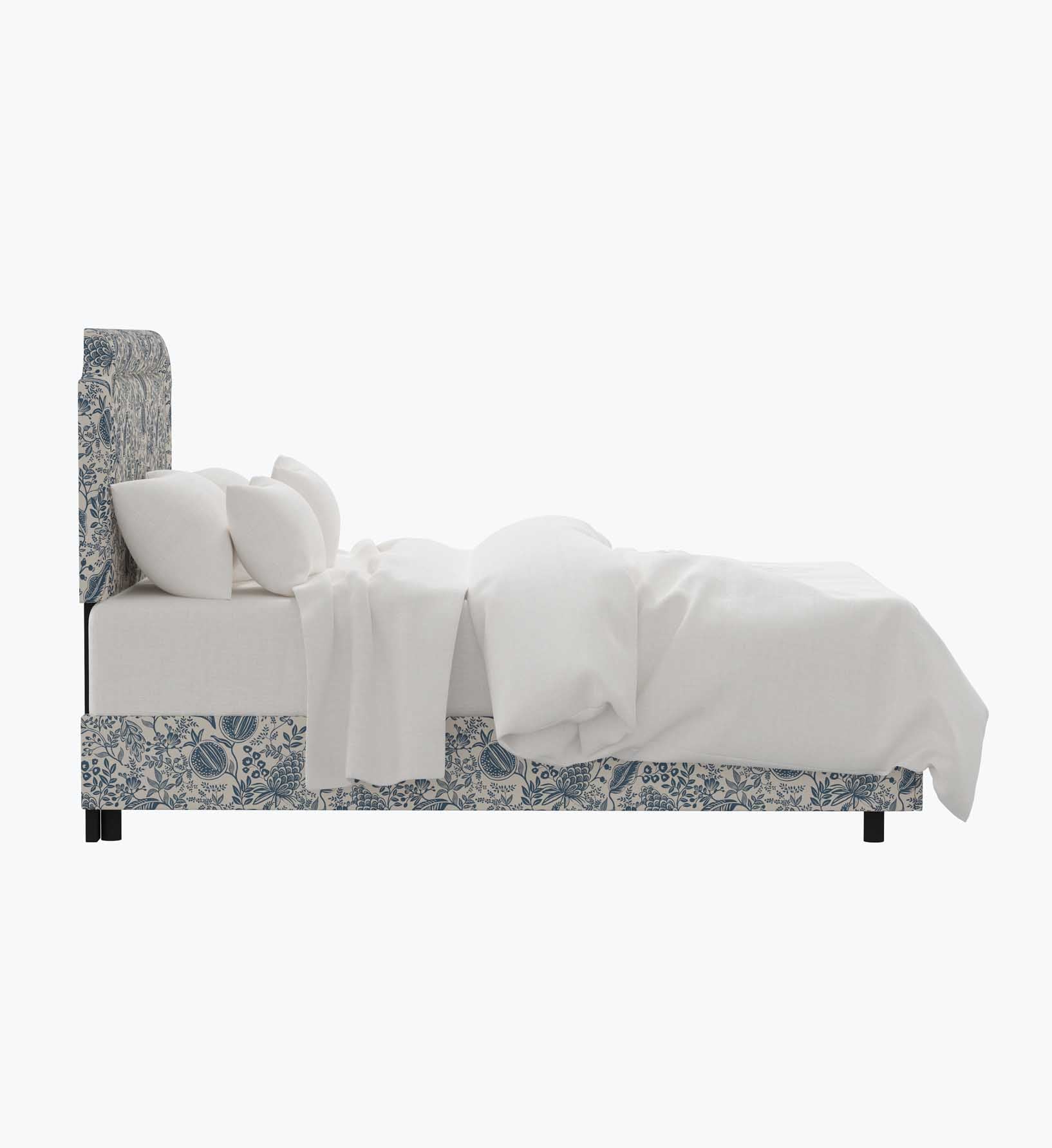 Hampton Bed - Pomegranate