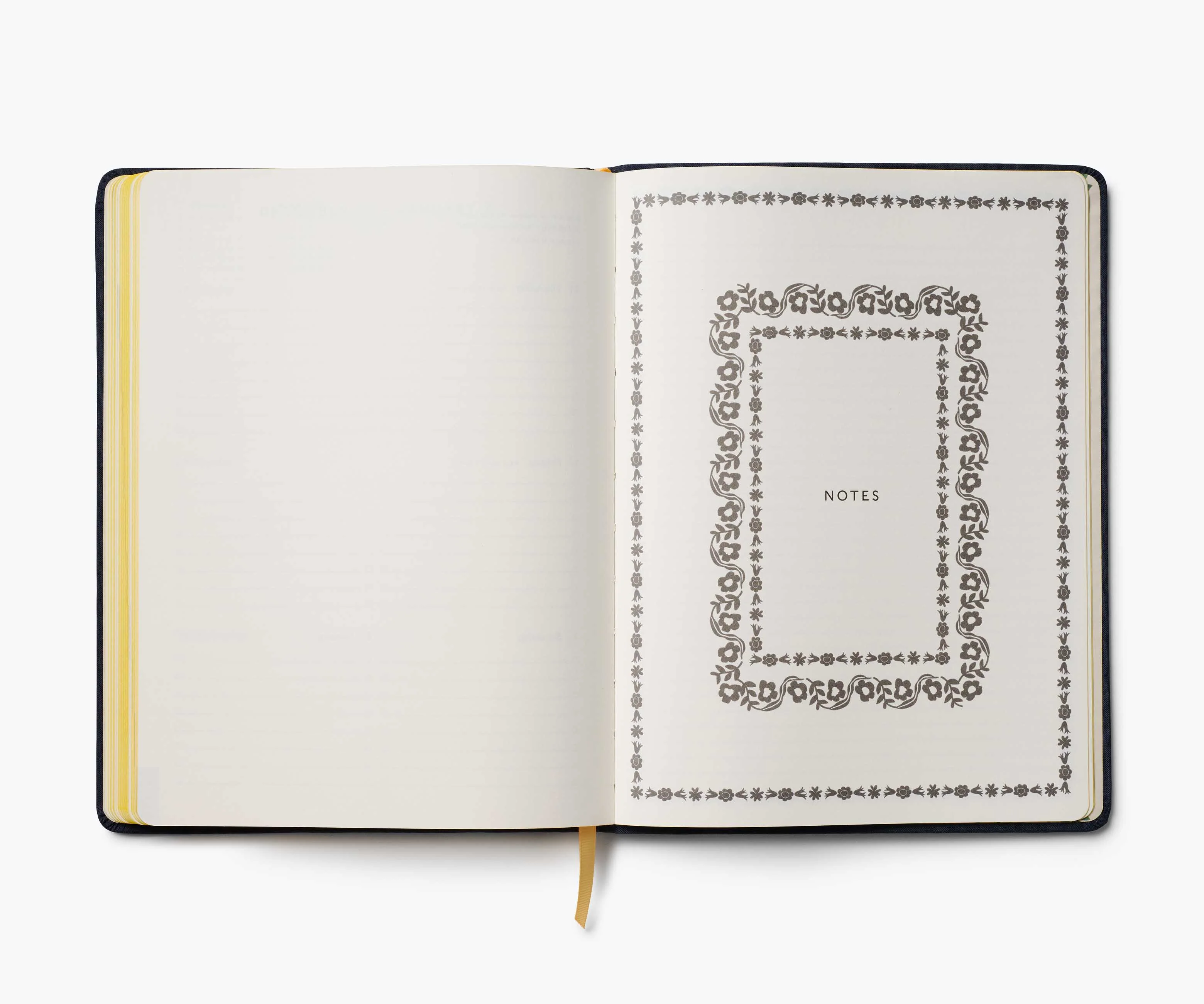 2026 12-Month Embroidered Bookbound Planner - Wildwood